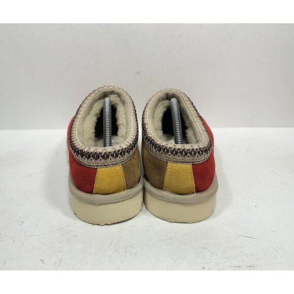 Ugg Tasman Chestnut Samba Red Brown Mashup 1123658 Men’s Size 11 Shoes Slipper - Picture 4 of 8
